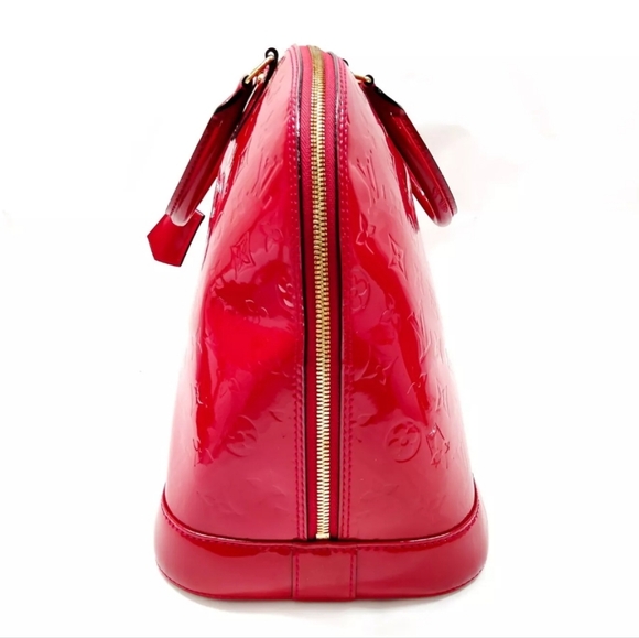 Louis Vuitton Hand Bag - Alma GM - Red Vernis - Picture 5 of 17